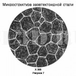 Диаграмма состояния сплавов системы Fe–Fe3C :: Структурный анализ сплава с концентрацией углерода 1,3%