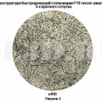 Быстрорежущая сталь :: Микроструктура быстрорежущей стали марки Р18 после закалки и 3-х кратного отпуска